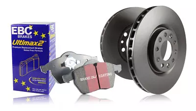EBC Rear Brake Discs & Ultimax Pads For Mazda 323 1.6 Turbo 4WD (BF8) (85 > 89) • $213.33